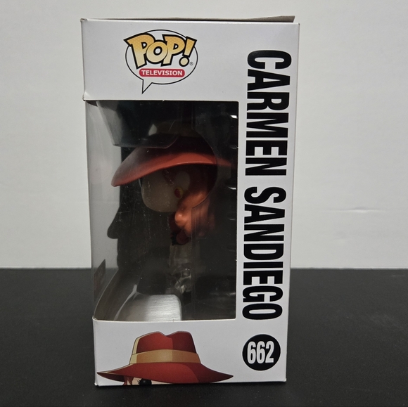 Funko Carmen Sandiego (Semi-Translucent) - Gamestop Exlusive #662 - Picture 3 of 7